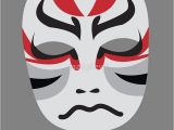 Kabuki Mask Template Japanese Kabuki Mask Www Pixshark Com Images Galleries