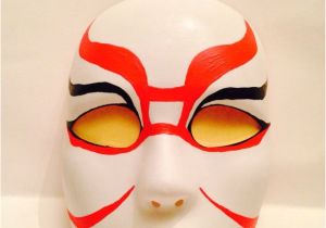 Kabuki Mask Template Kabuki Mask Template Free Template Design