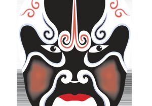Kabuki Mask Template top Mask Kabuki Peking Opera Chinese Opera Costume Black