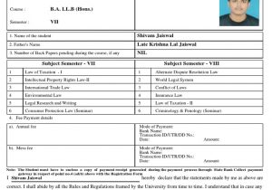 Kanpur University Back Paper Admit Card Pdfreport Skj Government Politics