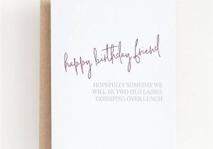Kate Spade Happy Birthday Card Gossiping Over Lunch Birthday Card Paper source