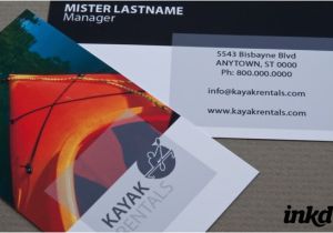 Kayak Rental Business Plan Template Kayak Rental Business Card by Inkddesign On Deviantart