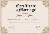 Keepsake Marriage Certificate Template Keepsake Marriage Certificate Design Template In Psd Word