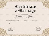 Keepsake Marriage Certificate Template Keepsake Marriage Certificate Design Template In Psd Word