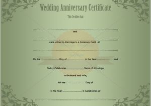 Keepsake Marriage Certificate Template Keepsake Printable Wedding Certificate Template