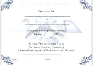 Keepsake Marriage Certificate Template Template Keepsake Marriage Certificate Template