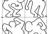 Keith Haring Figure Templates Keith Haring Paintings Dryden Art