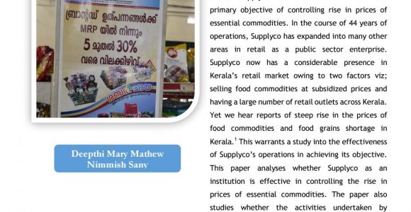 Kerala Ration Card Name Adding Relevance Of Supplyco and Its Operations In Kerala S Current