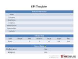 Key Performance Indicator Report Template Ready to Use Kpi Templates Youtube