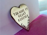 Key to My Heart Anniversary Card You Have My Heart Good Luck token Wedding Day Gift Bride and
