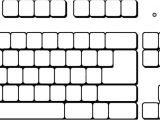 Keyboard Overlay Template Blank Keyboard Template Printable Vastuuonminun