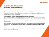 Kick Off Meeting Email Template 2015 Move Agents events organization toolkit