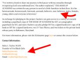 Kickstarter Email Template How to Write A Kickstarter Press Release Examples