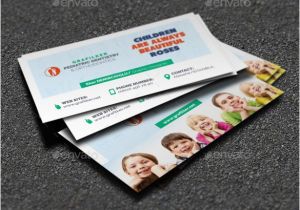 Kid Business Card Template Dentist Dental Clinic Business Card Template 40 Free