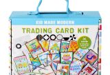 Kid Made Modern Trading Card Kit Trading Card Kit Card Kit Cards Trading Cards