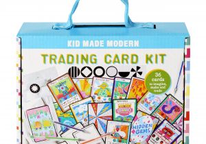 Kid Made Modern Trading Card Kit Trading Card Kit Card Kit Cards Trading Cards
