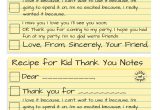 Kid Thank You Card Template How to Write the Most thoughtful Kid Thank You Notes