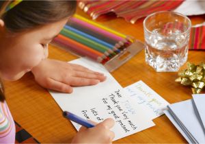 Kid Thank You Card Wording Getting Your Child to Write Thank You Notes