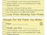 Kid Thank You Card Wording How to Write the Most thoughtful Kid Thank You Notes