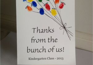 Kid Thank You Card Wording Teacher Appreciation Card From Class Louise with Images