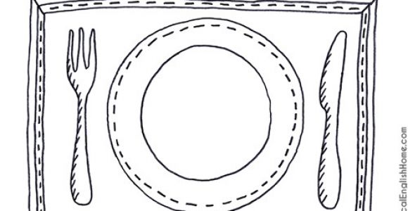 Kids Placemat Template 7 Best Images Of Printable Placemats to Color Kids