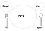 Kids Placemat Template Make at Home Momma July 2012