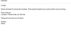 Kind Reminder Email Template 13 Great event Reminder Email Techniques that Really Work