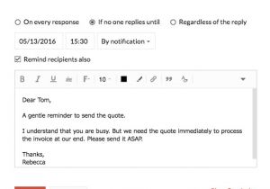 Kind Reminder Email Template Email Reminders Follow Ups