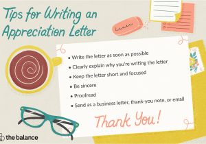 Kind Words to Say In A Thank You Card Appreciation Letter Examples and Writing Tips