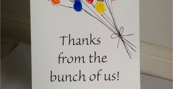 Kindergarten Thank You Card Ideas Teacher Appreciation Card From Class Louise with Images