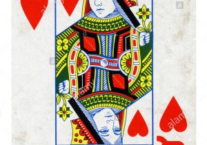 King Of Hearts Love Card Queen Of Hearts Card Vector Stock Photos Queen Of Hearts