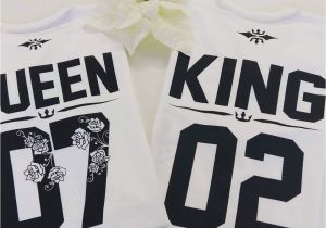 King Of Queens Anniversary Card King Queen Tshirt Couples Shirts King and Queen Shirts