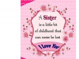 Kitchen Tea Greeting Card Messages Love Sister Greeting Card