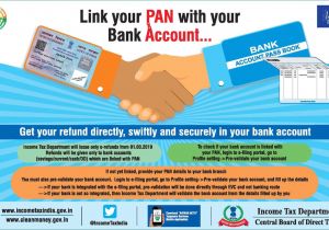 Know My Pan Card Name No Refund if Pan Not Linked with Bank Account