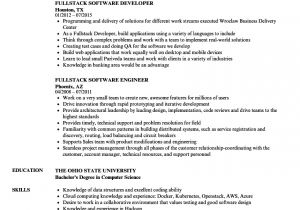 Kubernetes Sample Resume Fullstack Resume Samples Velvet Jobs