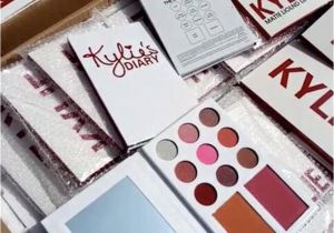 Kylie Cosmetics Thank You Card 24pcs New Kylie Cosmetics Valentines Collection Kylies Diary Valentine Eyeshadow Blush Kylie Jenner Collection Set Free Shipping