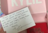 Kylie Cosmetics Thank You Card Noemie Gietz Noemiegie Twitter