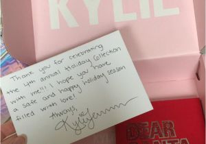 Kylie Cosmetics Thank You Card Noemie Gietz Noemiegie Twitter