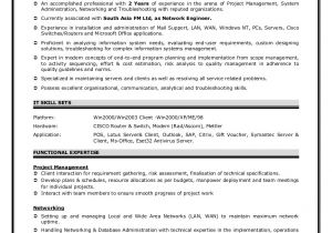 L1 Network Engineer Resume Sample Network Engineer Resume
