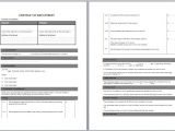 Labor Proposal Template Contract Templates Archives Microsoft Word Templates