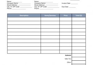 Labour Only Contract Template Free Service Labor Invoice Template Word Pdf Eforms