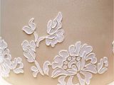 Lace Templates for Cakes Floral Lace Stencil