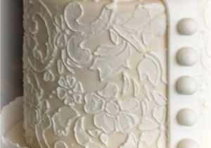 Lace Templates for Cakes Lace Wedding Cake Tutorial Cakes