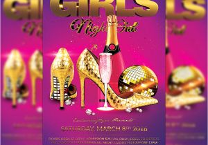 Ladies Night Out Flyer Template Free Girls Night Out Premium Flyer Template Facebook Cover