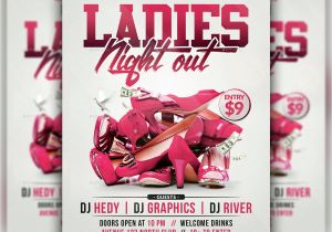 Ladies Night Out Flyer Template Free Ladies Night Out Flyer Template by Hedygraphics