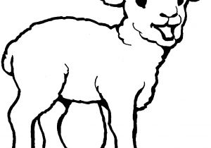 Lamb Template to Print Free Printable Sheep Coloring Pages for Kids
