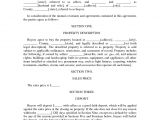 Land Contract Template Indiana Contract Of Sale Agreement Contract Of Sale Of