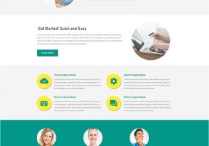 Landing Page with Video Template Hosting Responsive Landing Page Template 53399