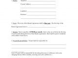 Landlord Contracts Templates 45 Detail Landlord Rental Agreement form Free Yu D60850