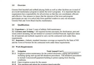 Landscape Maintenance Proposal Template Landscaping Proposal Sample World Of Examples